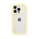 [iPhone 15/15 Pro/14/14 Pro/13/13 Pro/12/12 Pro/SE(第3/第2世代)/8/7専用]ULTRA FINE Wavy Frame iPhoneケース