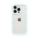 [iPhone 15/15 Pro/14/14 Pro/13/13 Pro/12/12 Pro/SE(第3/第2世代)/8/7専用]ULTRA FINE Wavy Frame iPhoneケース