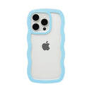 [iPhone 15/15 Pro/14/14 Pro/13/13 Pro/12/12 Pro/SE(第3/第2世代)/8/7専用]ULTRA FINE Wavy Frame iPhoneケース
