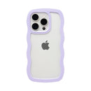 [iPhone 15/15 Pro/14/14 Pro/13/13 Pro/12/12 Pro/SE(第3/第2世代)/8/7専用]ULTRA FINE Wavy Frame iPhoneケース