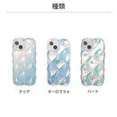 [iPhone 15/14/13専用]ULTRA FINE クリアキルティングケース