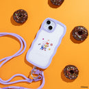[iPhone 15/14/13専用]ディズニーキャラクター うねうねケース