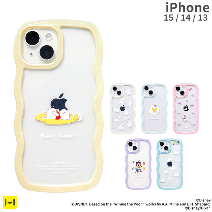[iPhone 15/14/13専用]ディズニー&ピクサーキャラクター うねうねケース