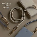 salisty noble レザーショルダーストラップ