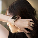 [Apple Watch Series 9/SE(第2/1世代)/8/7/6/5/4/3/2/1(38-41mm)専用]salisty noble レザーバンド