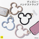 【各種スマートフォン対応】ディズニーキャラクター シリコンハンドストラップ(ミッキーアイコン)
