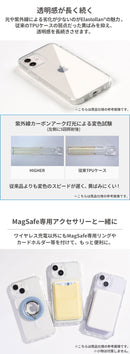 [iPhone 15/14/13専用] ムーミン HIGHER MagSafe対応 ハイブリッドケース