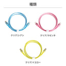 humor USB 2.0 CABLE TYPE-C to TYPE-C 1.0m(クリア)
