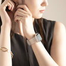 [Apple Watch Series 9/SE(第2/1世代)/8/7/6/5/4/3/2/1(38-41mm)専用]salisty(サリスティ)クリアカラーバンド