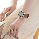 [Apple Watch Series 9/SE(第2/1世代)/8/7/6/5/4/3/2/1(38-41mm)専用]salisty(サリスティ)クリアカラーバンド