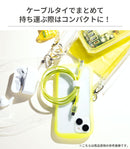 humor USB 2.0 CABLE TYPE-C to TYPE-C 2.0m(クリア)