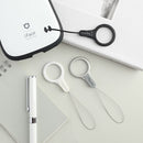 「SmartRing」落下防止リングストラップ・傷が付きにくいラバーコーティング｜Hamee