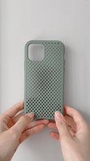AndMesh メッシュiPhoneケース[iPhone 12/12mini/12 Pro/11 Pro/11/11 Pro Max専用]