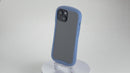 指紋が目立たない iFace Reflection Frost 強化ガラス 透明 クリアケース【iPhone 15/15 Pro/14/13専用】