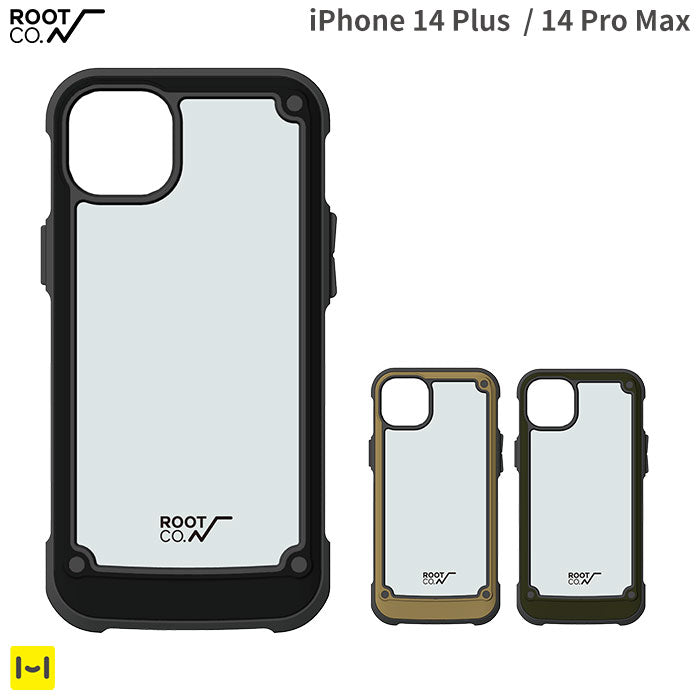 【iPhone 14 Plus/14 Pro Max専用】ROOT CO. GRAVITY Shock Resist Tough & Basic Case.
