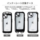 [iPhone 15/14/13/13 mini/14 Pro/13 Pro/14 Plus/14 Pro Max/13 Pro Max専用]ROOT CO. PLAY INNER SHEET(クリア)