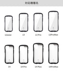 [iPhone 12 mini専用]iFace Reflection強化ガラスクリアケース(グレー)