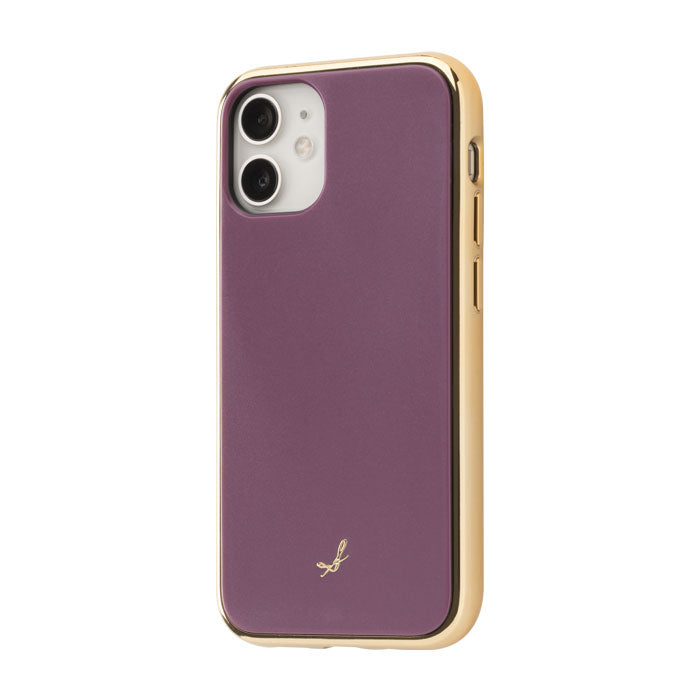 [iPhone 12 mini 専用]salisty(サリスティ)マットカラー耐衝撃ハードケース[フューシャパープル]