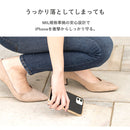 [iPhone 12 mini 専用]salisty(サリスティ)マットカラー耐衝撃ハードケース[グレー]