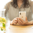 [iPhone 12 mini専用]salisty(サリスティ)クリア耐衝撃ハードケース[フロストクリア]