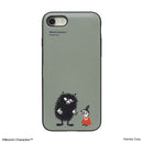[iPhone 14/14 Pro/13/13 mini/13 Pro/12/12 Pro/11/XR/8/7/SE(第2/第3世代)専用]ムーミン Latootoo カード収納型 ミラー付きiPhoneケース