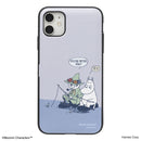 [iPhone 14/14 Pro/13/13 mini/13 Pro/12/12 Pro/11/XR/8/7/SE(第2/第3世代)専用]ムーミン Latootoo カード収納型 ミラー付きiPhoneケース