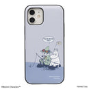 [iPhone 14/14 Pro/13/13 mini/13 Pro/12/12 Pro/11/XR/8/7/SE(第2/第3世代)専用]ムーミン Latootoo カード収納型 ミラー付きiPhoneケース