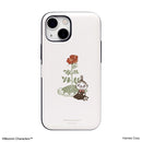 [iPhone 14/14 Pro/13/13 mini/13 Pro/12/12 Pro/11/XR/8/7/SE(第2/第3世代)専用]ムーミン Latootoo カード収納型 ミラー付きiPhoneケース