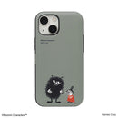 [iPhone 14/14 Pro/13/13 mini/13 Pro/12/12 Pro/11/XR/8/7/SE(第2/第3世代)専用]ムーミン Latootoo カード収納型 ミラー付きiPhoneケース