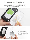 [iPhone 14/14 Pro/13/13 mini/13 Pro/12/12 Pro/11/XR/8/7/SE(第2/第3世代)専用]ムーミン Latootoo カード収納型 ミラー付きiPhoneケース
