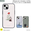 [iPhone 14/14 Pro/13/13 mini/13 Pro/12/12 Pro/11/XR/8/7/SE(第2/第3世代)専用]ムーミン Latootoo カード収納型 ミラー付きiPhoneケース