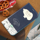 [iPhone 15/14/13/SE(第2/第3世代)/8/7/6s/6専用]PEANUTS/ピーナッツ/フリップ窓付きダイアリーケース