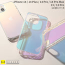 [iPhone 15/15 Pro/14/14 Pro/14 Plus/14 Pro Max/13/13 Pro/12/12 Pro/8/7/SE(第2/第3世代)専用]HIGHER ハイブリッドケース(オーロラ)
