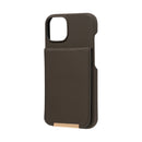 [iPhone 14専用]salisty(サリスティ)キャッシュレスケース slim[ナイトオリーブ]