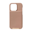 [iPhone 14 Pro専用]salisty(サリスティ)キャッシュレスケース slim[ピンクベージュ]